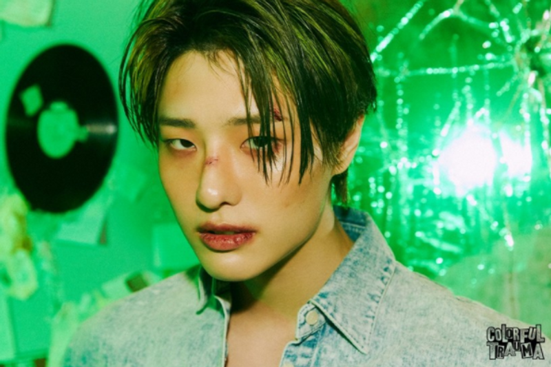 Cho Seung-youn 'WOODZ' Jadi Penjahat Untuk Comeback Album 'COLORFUL TRAUMA'