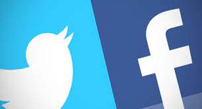twitter facebook
