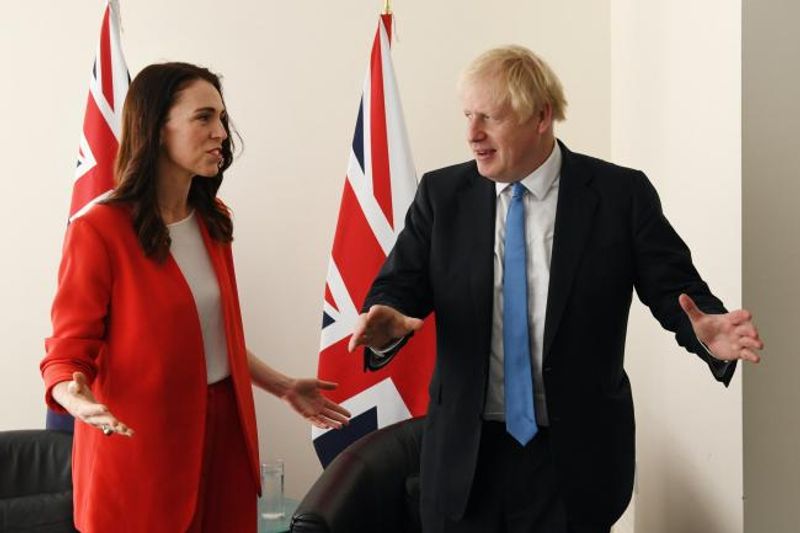 boris johnson ardern