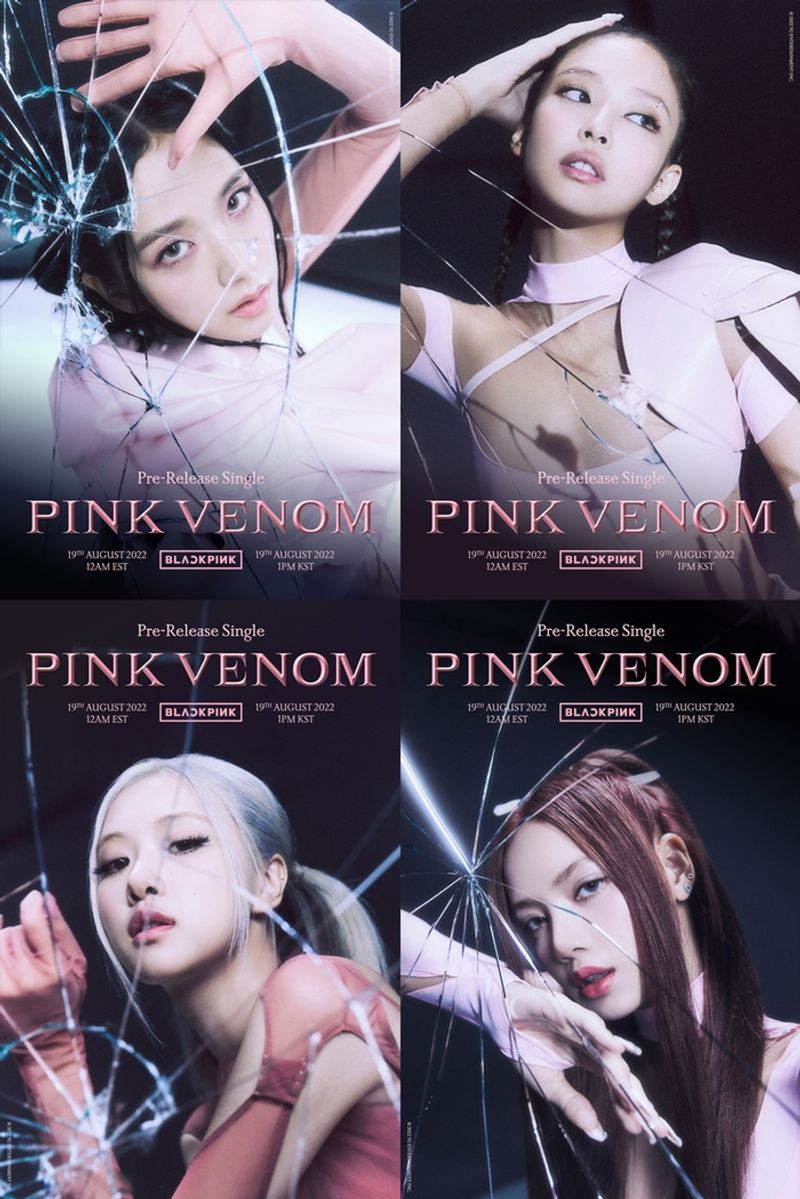Comeback BLACKPINK 'Pink Venom' Rilis Foto Konsep