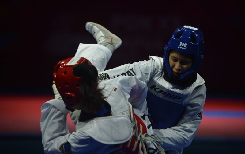 final-taekwondo-kategori-kyorugi-putri-pon-papua