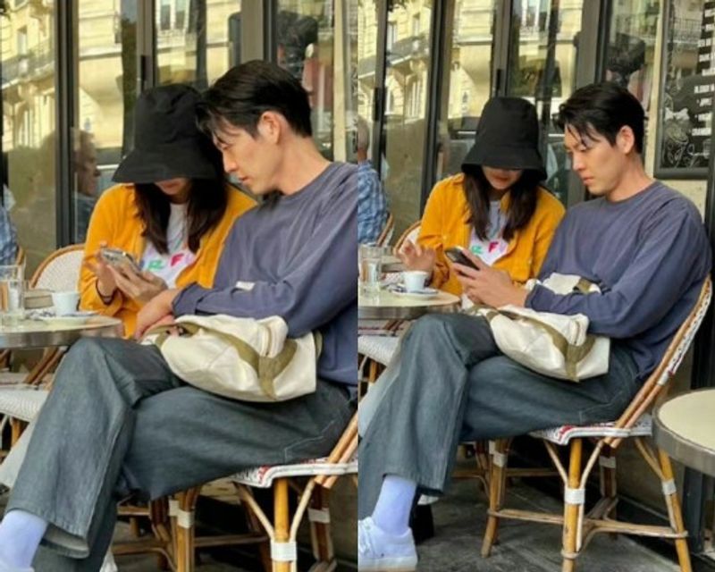 Gemasnya Kim Woobin dan Shin Minah Tertangkap Kamera Berkencan di Paris