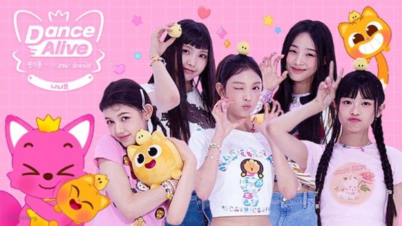 NEW JEANS Kolaborasi Dengan Pinkfong Rilis Koreografi Untuk 'Ninimo Song'