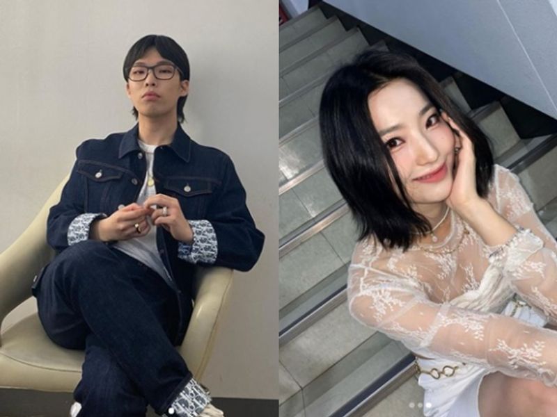 Lee Chanhyuk AKMU Dirumorkan Berkencan Dengan Lee Saerom fromis_9