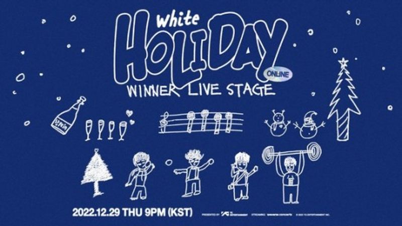 WINNER Hangatkan Musim Dingin Dengan Konser Online 'WHITE HOLIDAY'