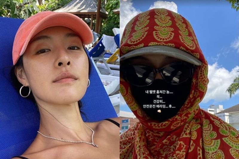 Idol Korea Ini Kecolongan Helm di Bali