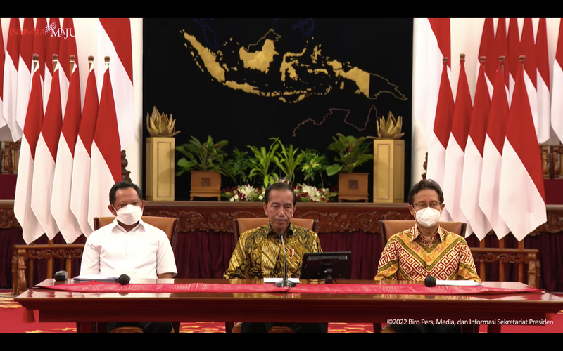 Presiden Jokowi Resmi Cabut Kebijakan PPKM Mulai Hari Ini