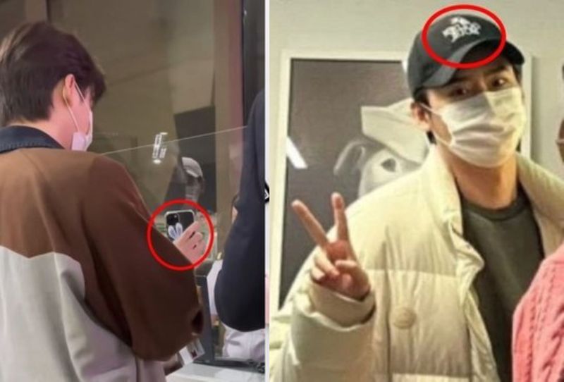 Pacar Suportif, Lee Jongsuk Kenakan Topi dan Case Handphone Grip Tok Dari Mercha