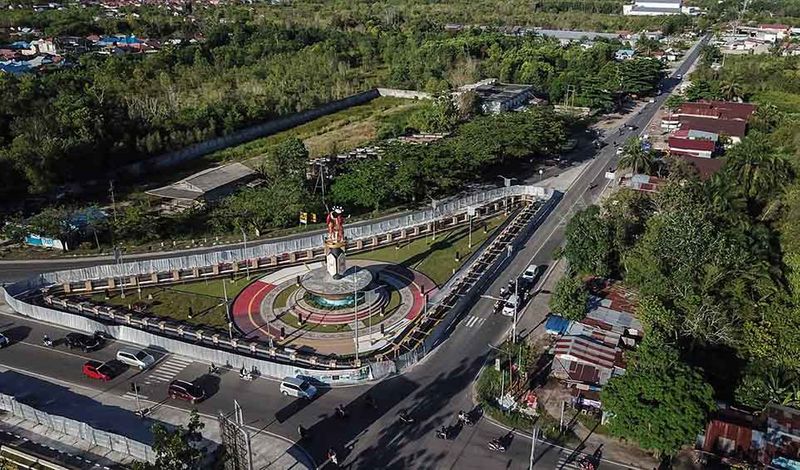 arus mudik lebaran-di-jalan-nasional-kalimantan-tengah-2