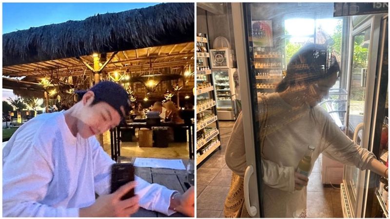 Pasangan Aktor Kim Woobin dan Shin Minah Menikmati Kencan di Bali