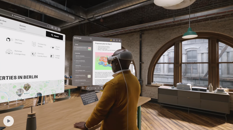 Apple Perkenalkan Kacamata Mixed Reality 'Apple Vision Pro' Seharga 52 Juta, Min