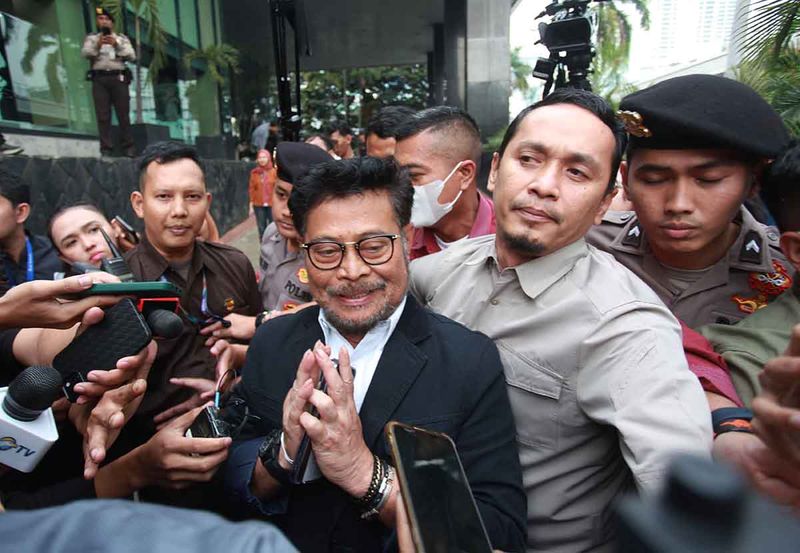 pemeriksaan-syahrul-yasin-limpo-kpk terkait korupsi mentan