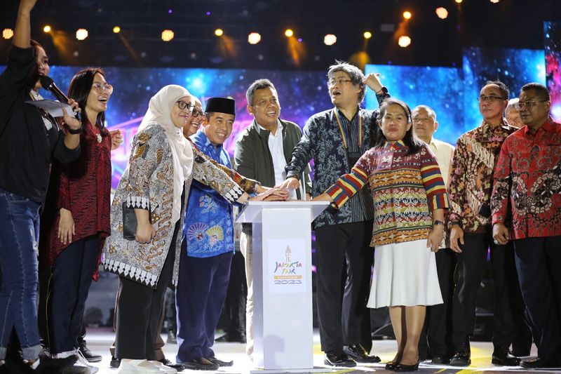 Perayaan Malam HUT DKI Jakarta di JFK 2023