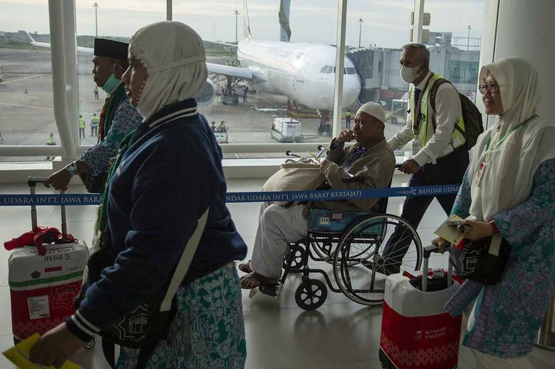 kedatangan-jamaah-haji embarkasi kertajati-3