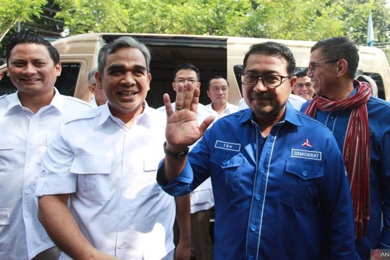 antarafoto-silahturahmi-partai-demokrat-dengan-partai-gerindra-200723-rn-10
