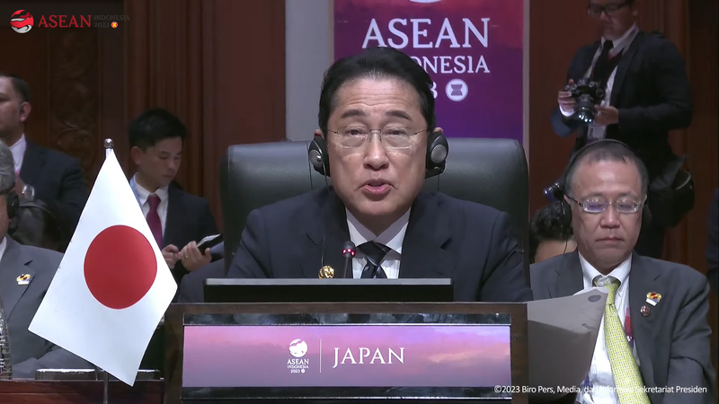 Presiden Korea Selatan Yoon Suk Yeol di KTT ke-43 ASEAN
