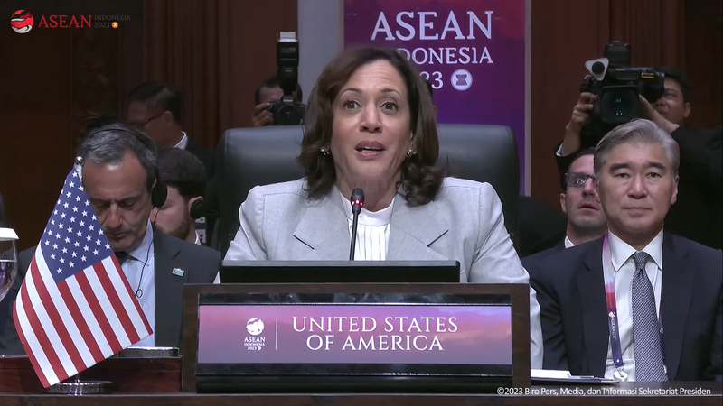 Wapres AS Kemala Haris di KTT ke-11 ASEAN - Amerika