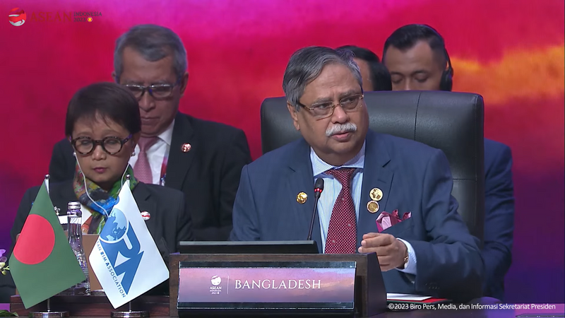 Presiden Banglades Mohammad Shahabuddin di KTT ASEAN