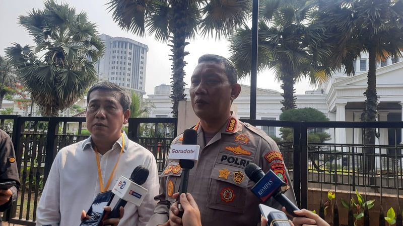 Polisi Sterilkan Kawasan Museum Nasional