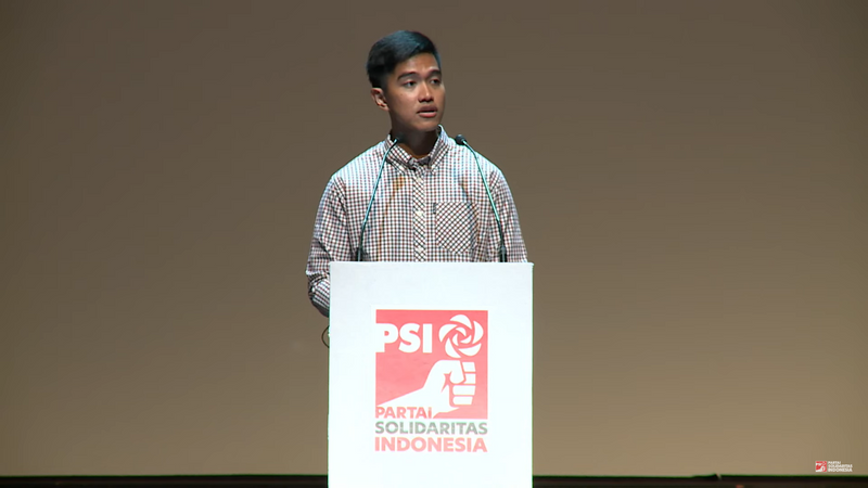 Kaesang Pangarep Ketum PSI