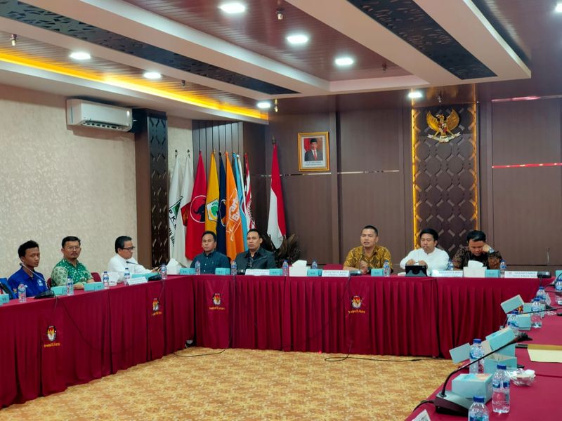 Rapat KPU DKI soal Lokasi Pemungutan Suara