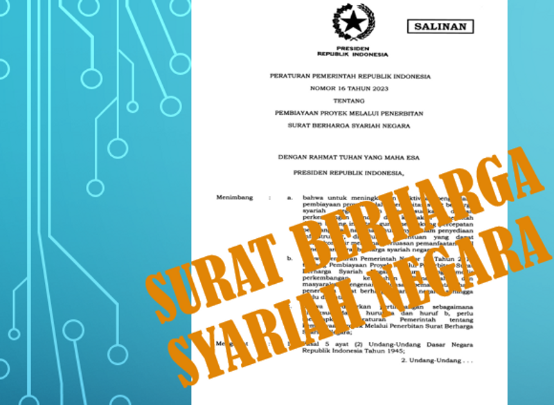 Ilustrasi. Surat Berharga Syariah Negara atau SBSN dari laman setneg.go.id