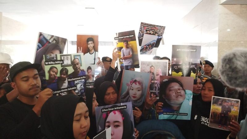Keluarga Korban Tragedi Kanjuruhan
