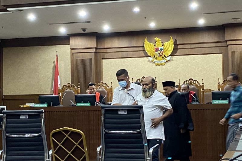 Lukas Enembe di Pengadilan Tipikor