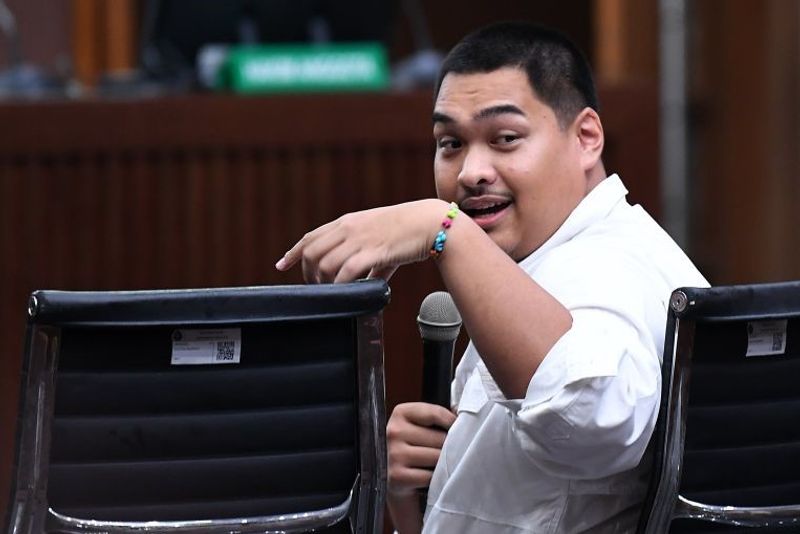 antarafoto-menpora Dito Ariotedjo bersaksi-sidang-kasus-bts-111023-sgd-4