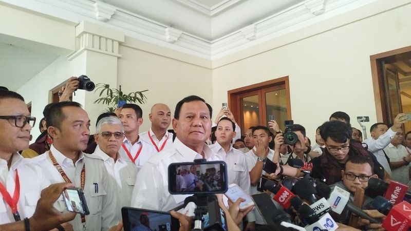 Ketua Partai Gerindra Prabowo Subianto