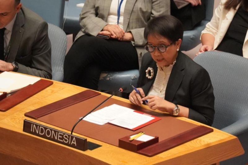 Menlu Retno di PBB