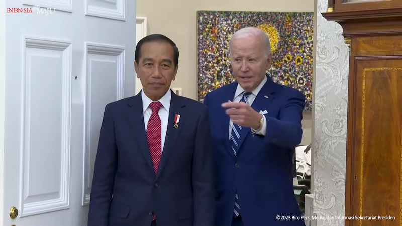 Presiden Indonesia dan Presiden Amerika Serikat