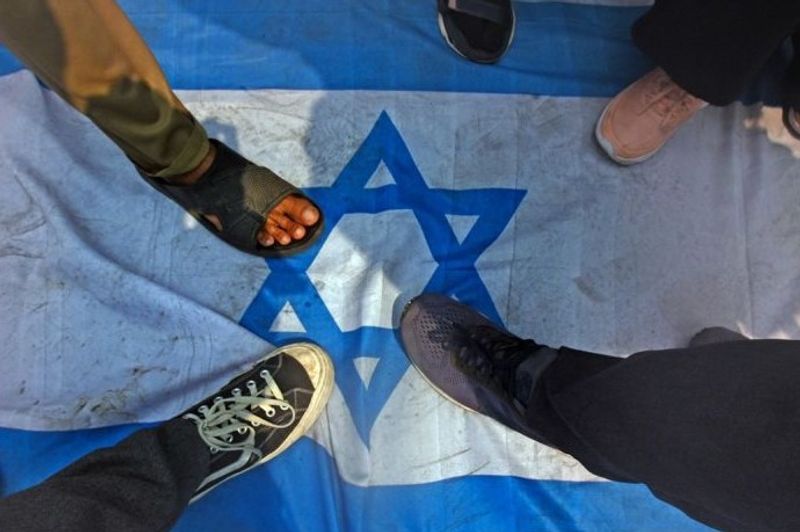 Protes pada Israel Bantai-Palestina-031123-af-6