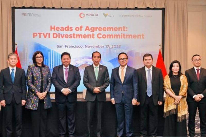 DPR Minta MIND ID Pegang Kendali setelah ambil saham Vale