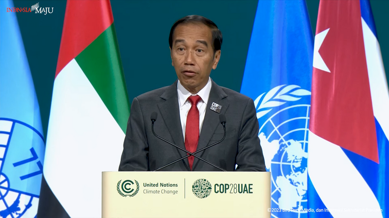 Presiden Jokowi soal Zero Emission di Dubai