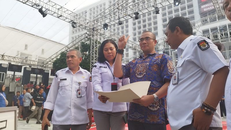 Ketua KPU persiapan Debat