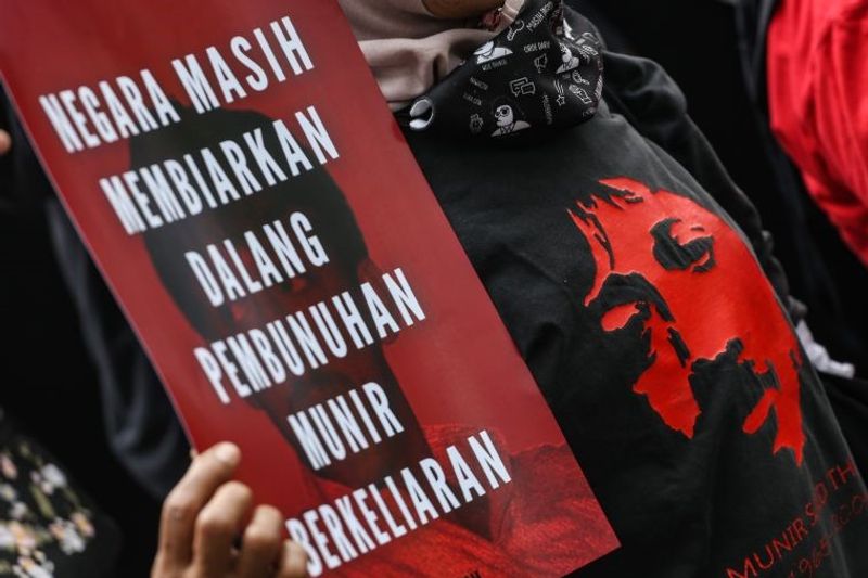 AKsi Tuntut Penyelesaian Kasus HAM