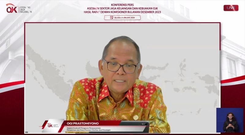 OJK Pendapatan Asuransi 2023
