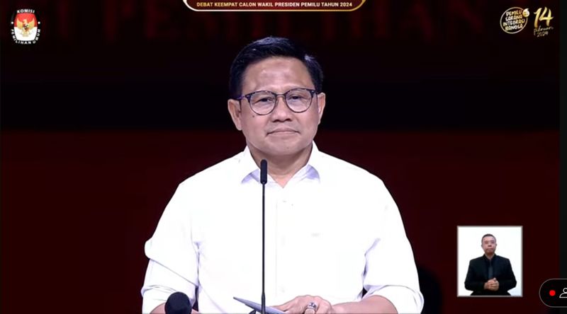 Muhaimin Iskandar debat cawapres