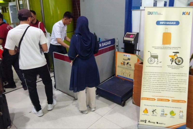 Pelayanan bagasi KA