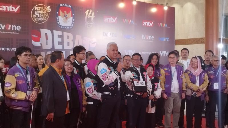 Ganjar Pranowo usai debat terakhir