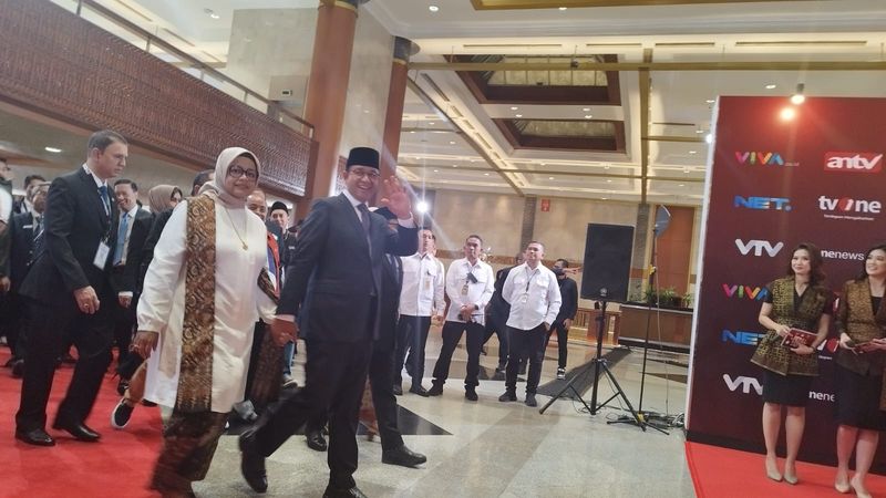 Anies Baswedan usai Debat Terakhir