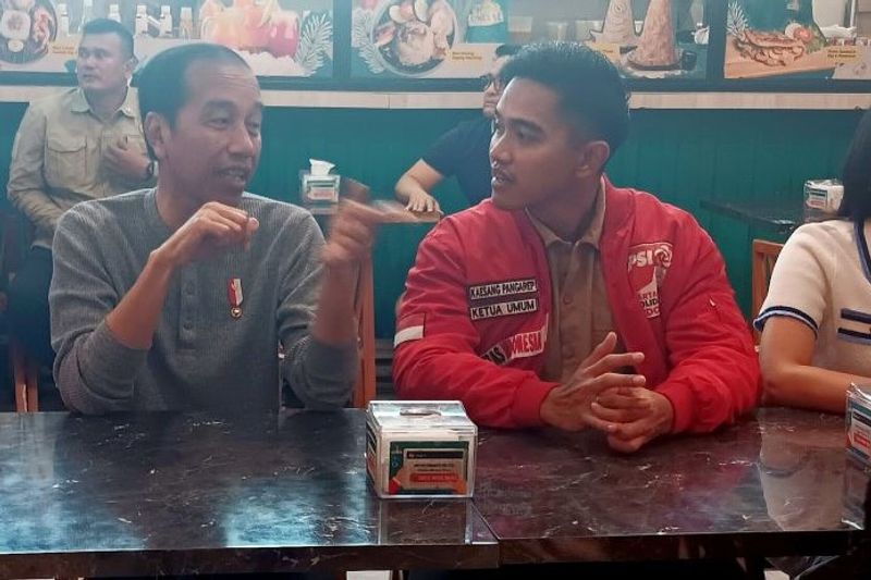 Jokowi dan Kaesang