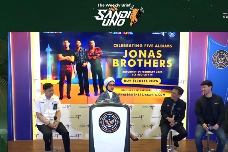 Kemenparekraf terkait Konser Jonas Brothers
