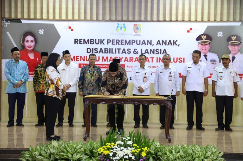 Penandatanganan Pakta Integritas Stop Perkawinan Anak