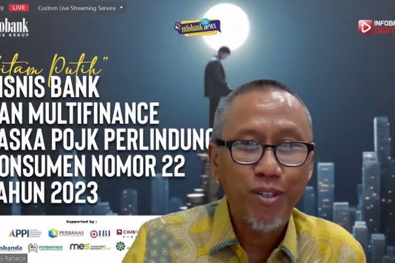 Kepala Departemen Pelindungan Konsumen OJK Rudy Raharjo