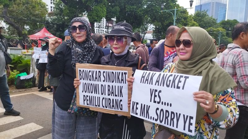 Demo Tolak Hasil Pemilu