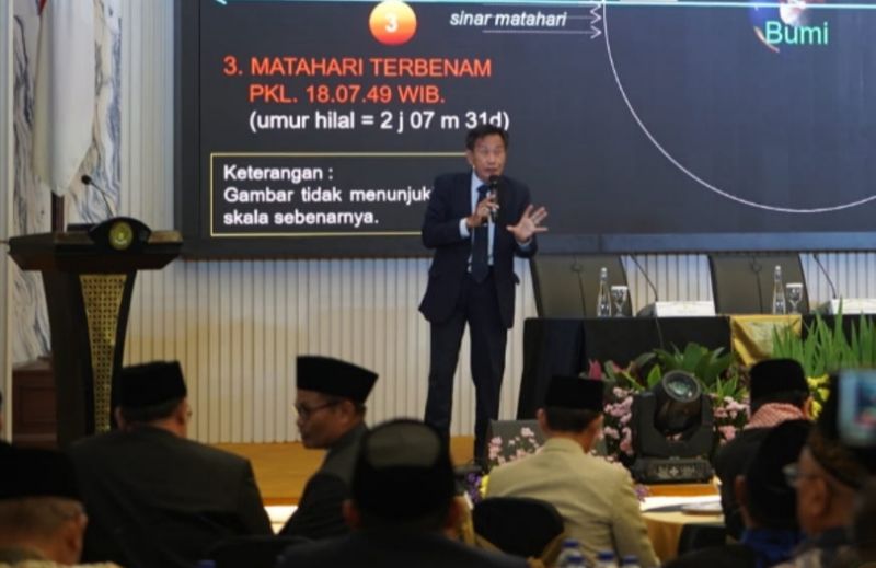 Kemenag soal posisi Hilal