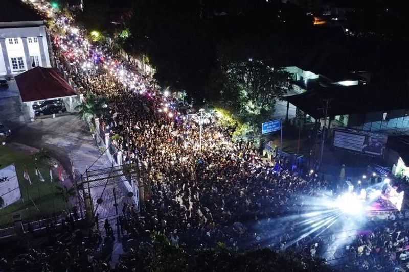 Sahur Keliling di Kota Gorontalo