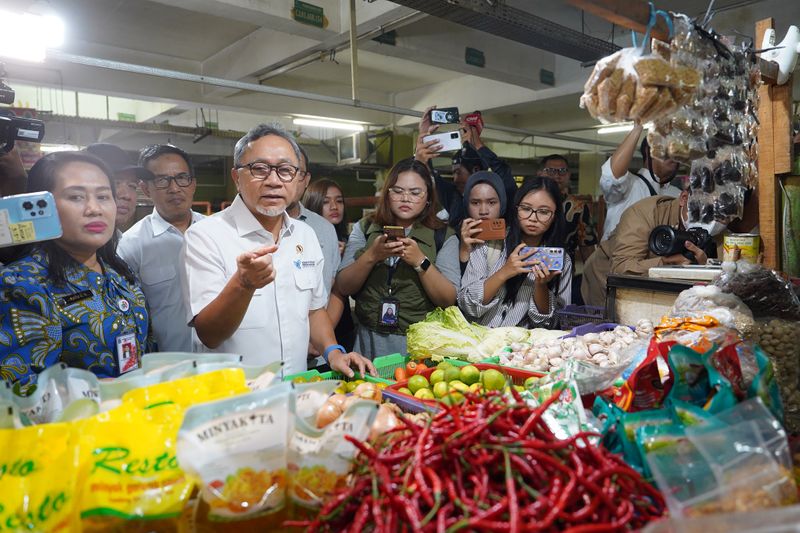 Harga Cabai di Pasar Kramat Jati